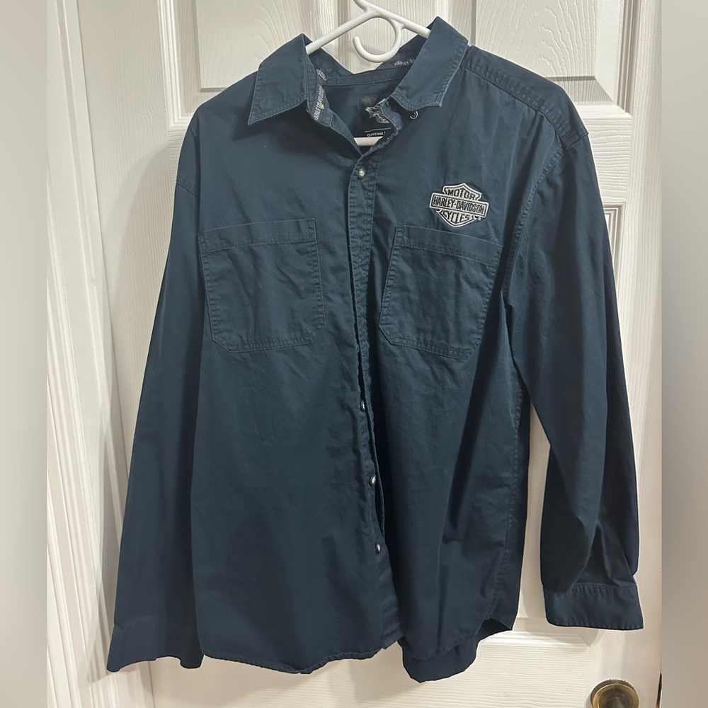 Harley Davidson Large dress picture